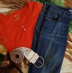 Old Navy Rock Slim Mid Rise Womans Jeans Size 10